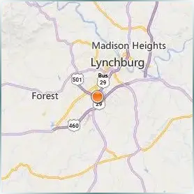 Central Virginia Community College Location Map Central Virginia Community College Location Map