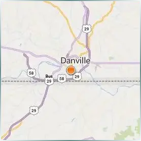 Danville Community College Location Map Danville Community College Location Map