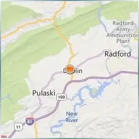 New River Community College Location Map New River Community College Location Map
